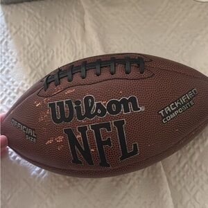Wilson NFL Composite Football - Brown and Black